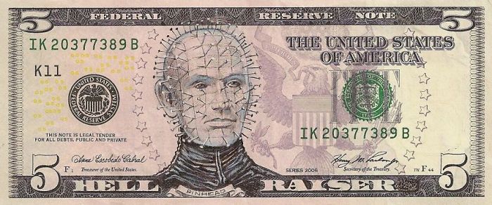 Dollar Bills Turned Into Portraits Of American Icons