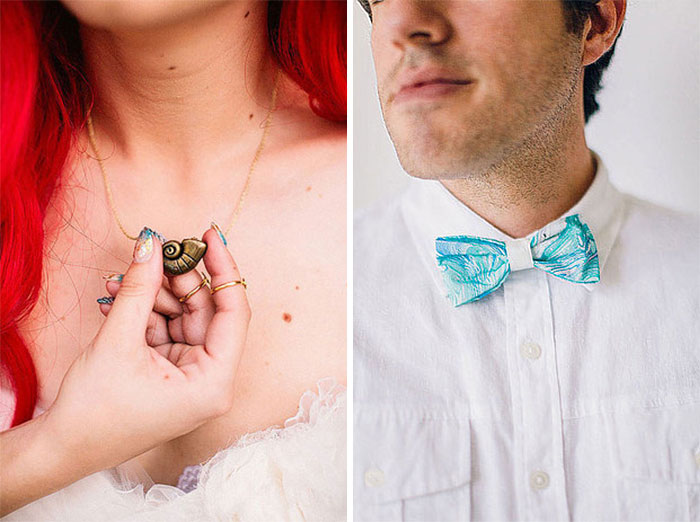 Little Mermaid-Themed Wedding For Your Inner Disney Geek