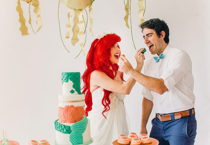 Little Mermaid-Themed Wedding For Your Inner Disney Geek Little Mermaid-Themed Wedding For Your Inner Disney Geek