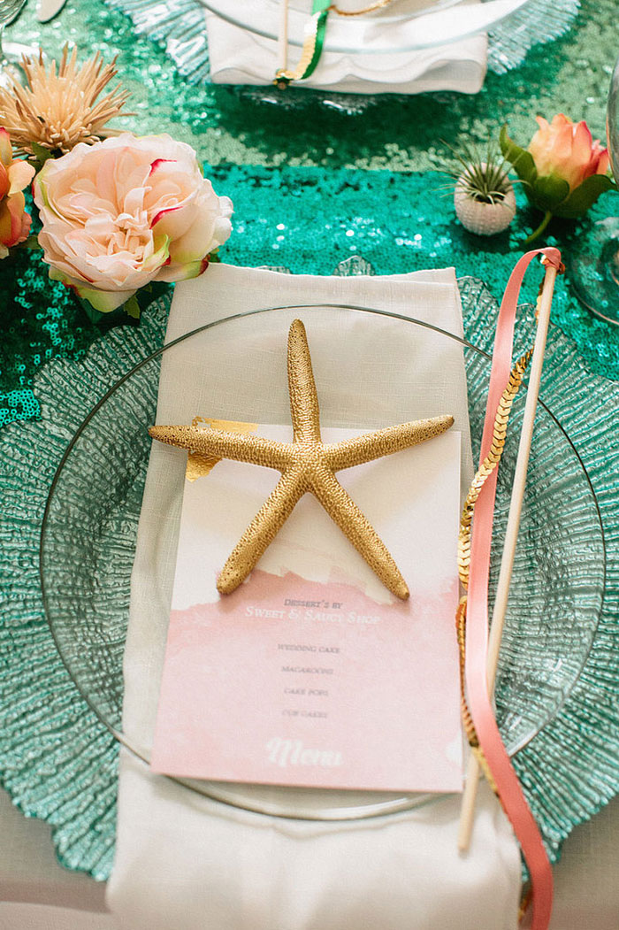 Little Mermaid-Themed Wedding For Your Inner Disney Geek