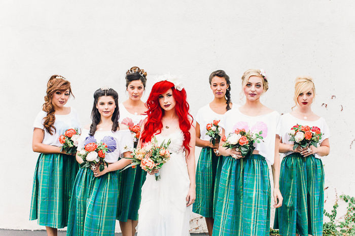 Little Mermaid-Themed Wedding For Your Inner Disney Geek
