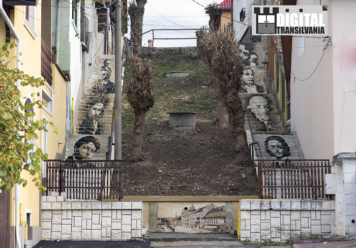 Digital Transilvania By Cantemir C.- Art Stairs , Tg.mures , Romania