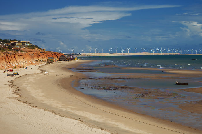 Falesias De Canoa Quebrada - Brasil