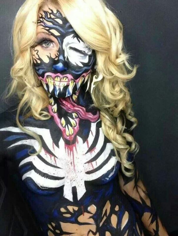 Venom Body Paint