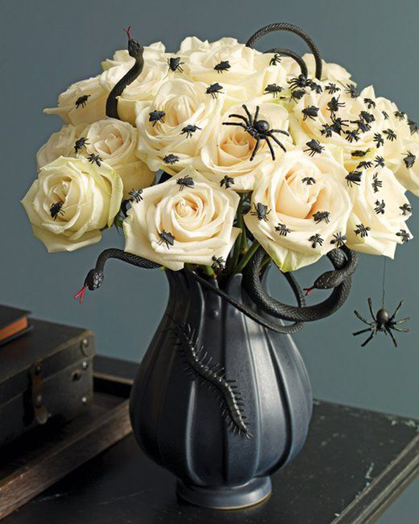 Creepy Bug Flower Centerpiece