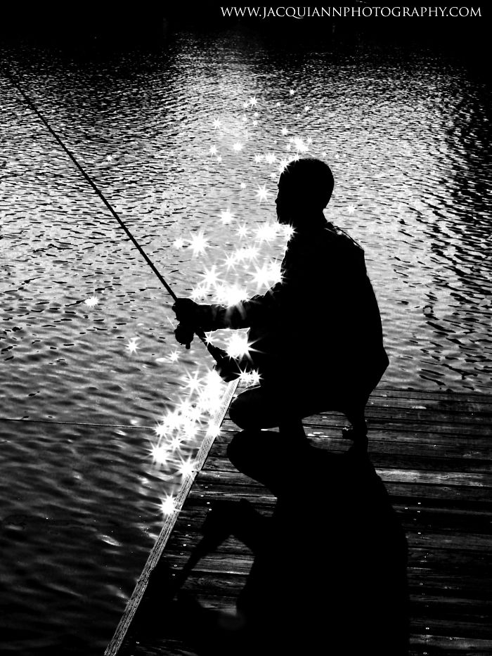 Fishing On A Warm Fall Day - Jacqui Ann