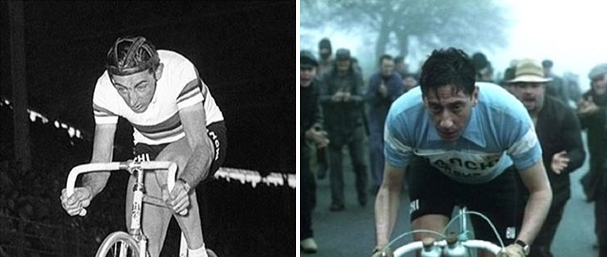 Fausto Coppi And Sergio Castellitto In "il Grande Fausto" (1995)