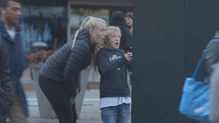 A Haunted Poster Scares People In Stockholm A Haunted Poster Scares People In Stockholm