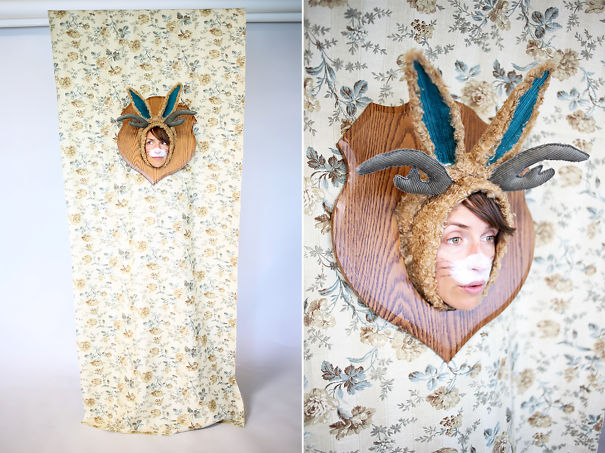 Wall Mounted Jackalope