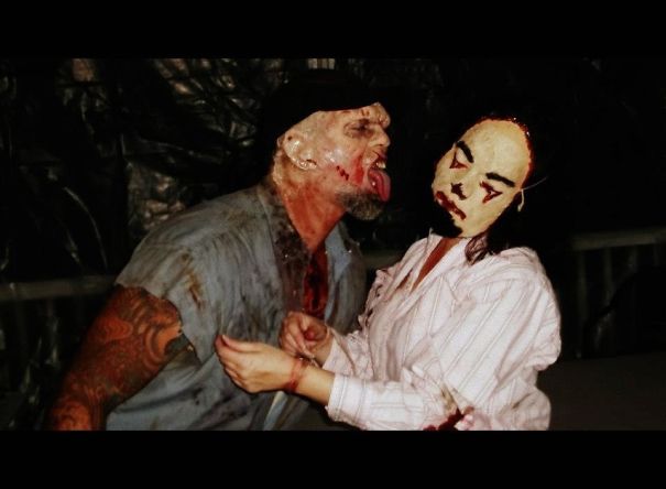 Hillbilly Killer With Skinned Face Victim