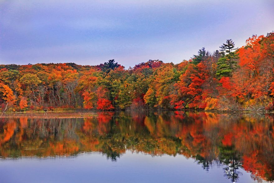 Lake In Massachusetts