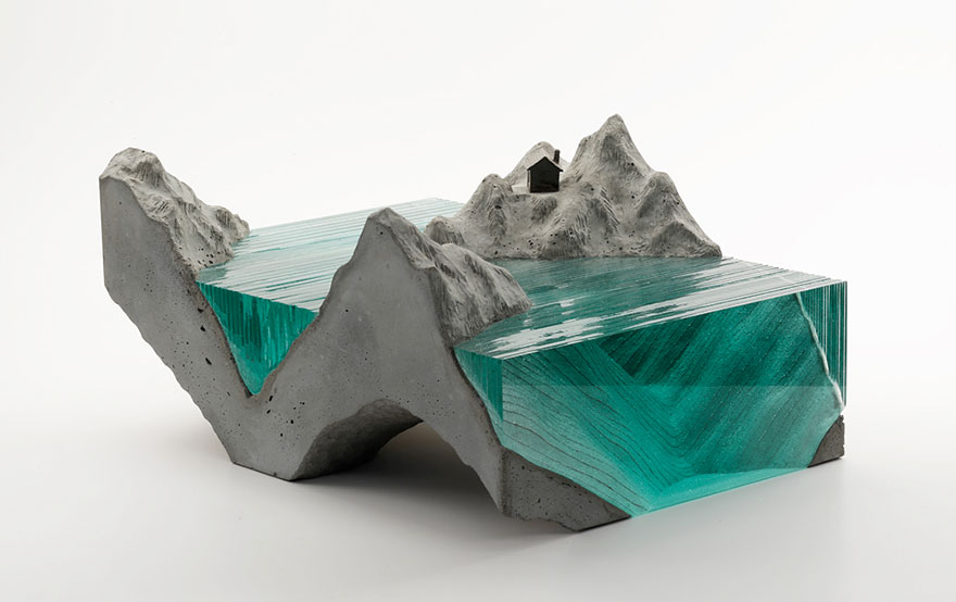 layered-glass-wave-sculptures-ben-young-3 layered-glass-wave-sculptures-ben-young-3