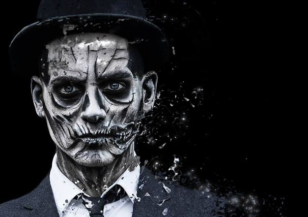 My Winning Make-up For The Mac Rick Baker Contest :-)