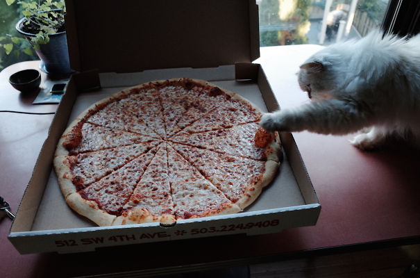 Nicking The Biggest Slice