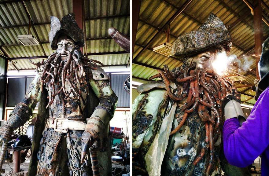 scrap-metal-sculptures-hulk-ban-hun-lek-3 scrap-metal-sculptures-hulk-ban-hun-lek-3