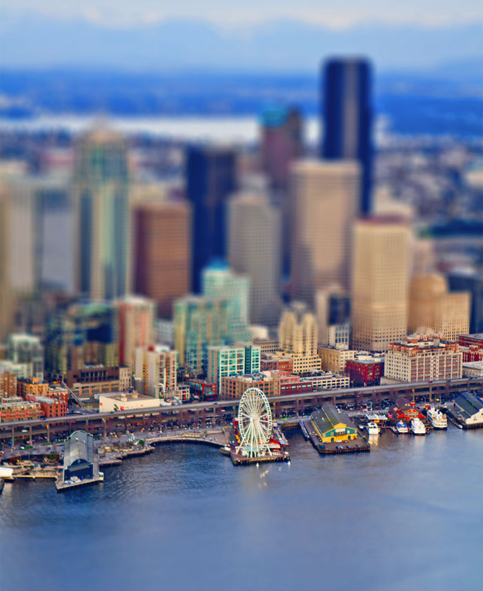 Tiny Seattle: I Photographed Pacific Northwest From A Seaplane