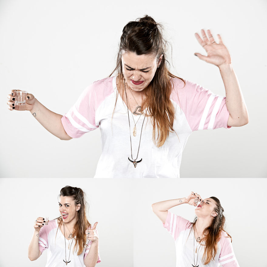 Shot Face: I Took Pictures Of People Doing Shots