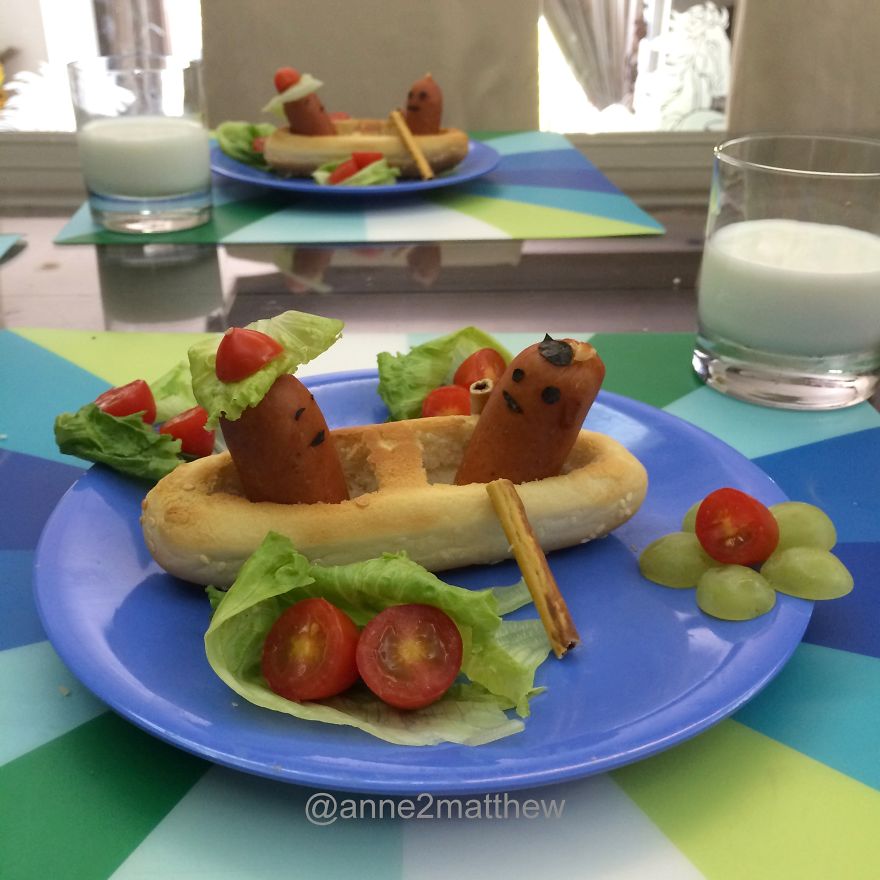 My Hotdog Breakfasts For My Kids Each Tell Their Own Story My Hotdog Breakfasts For My Kids Each Tell Their Own Story