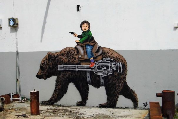 Inspired By Banksy's Works, I Gave Up Alcohol And Drugs For Street Art