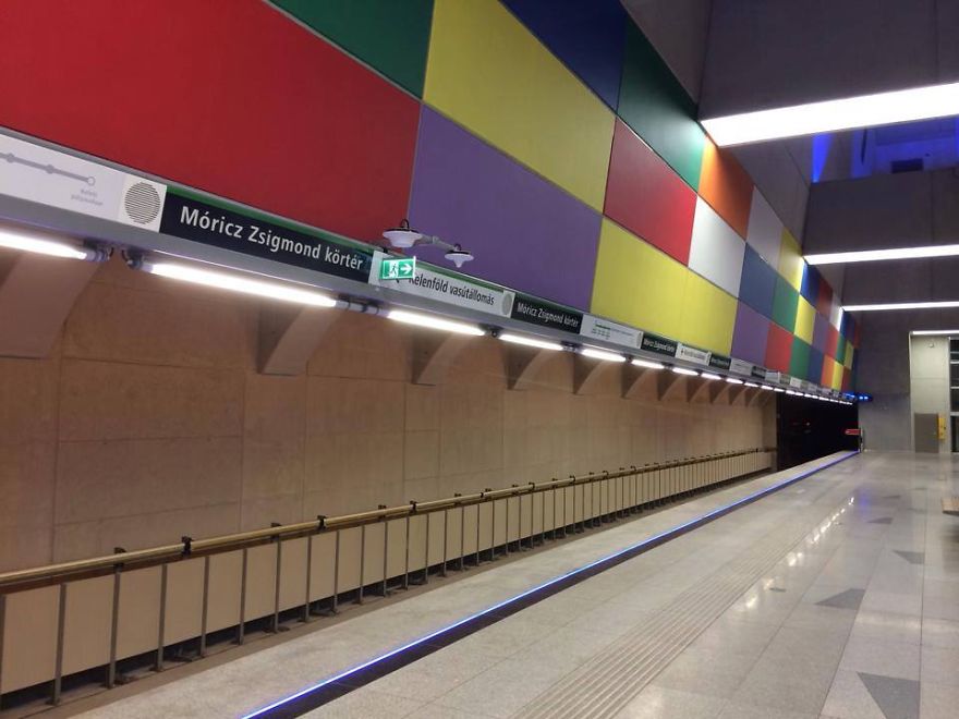 Móricz Zsigmond Station, Budapest, Hungary