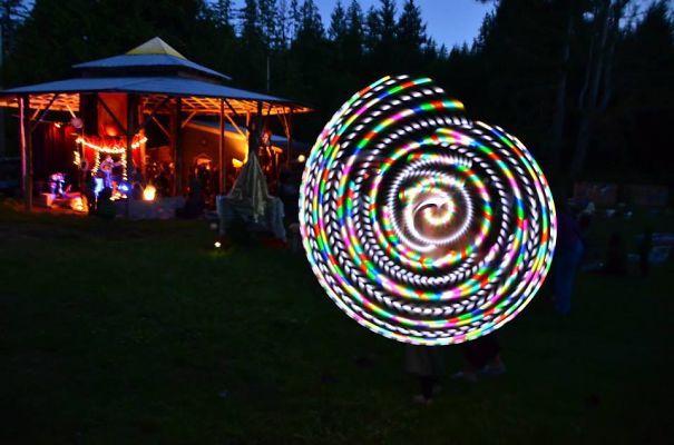 My L.e.d Hulahoop From Moodhoops.com