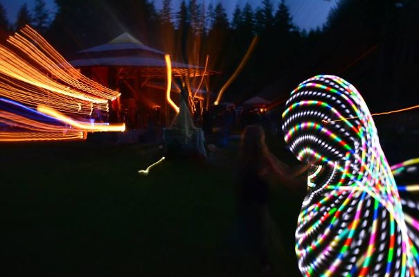 My L.e.d Hulahoop From Moodhoops.com