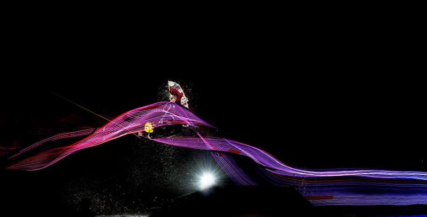 Luminescencia Project: We Installed LED Lights On Wakeboards