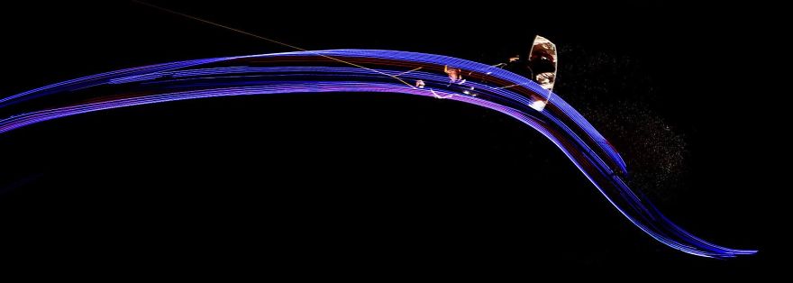 Luminescencia Project: We Installed LED Lights On Wakeboards