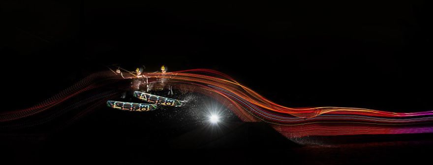 Luminescencia Project: We Installed LED Lights On Wakeboards