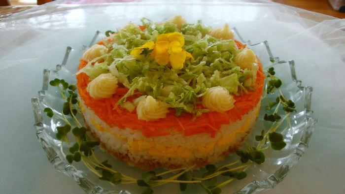 Sushi Cake, Yummy!