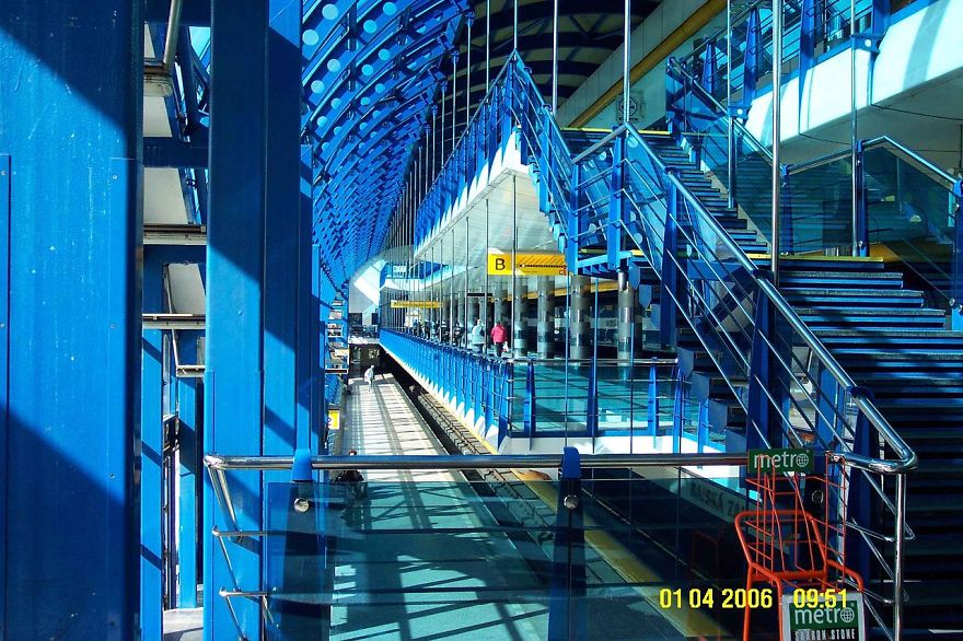 Rajská Zahrada Station, Prague, Czech Republic