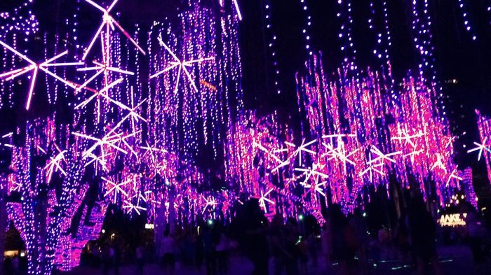 Makati City, Philippines "the Annual Christmas Lights And Sounds Show!"