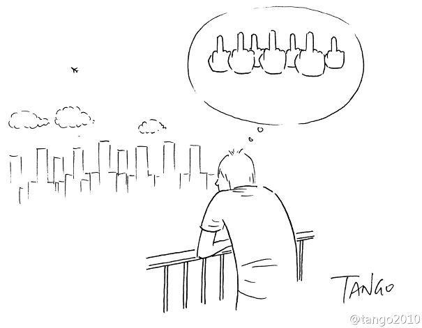 Simple But Clever Comics By Shanghai Tango