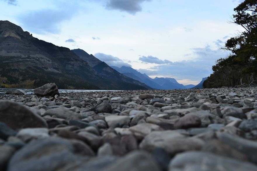 Rocky Shores~ Waterton Lakes National Park, Alberta