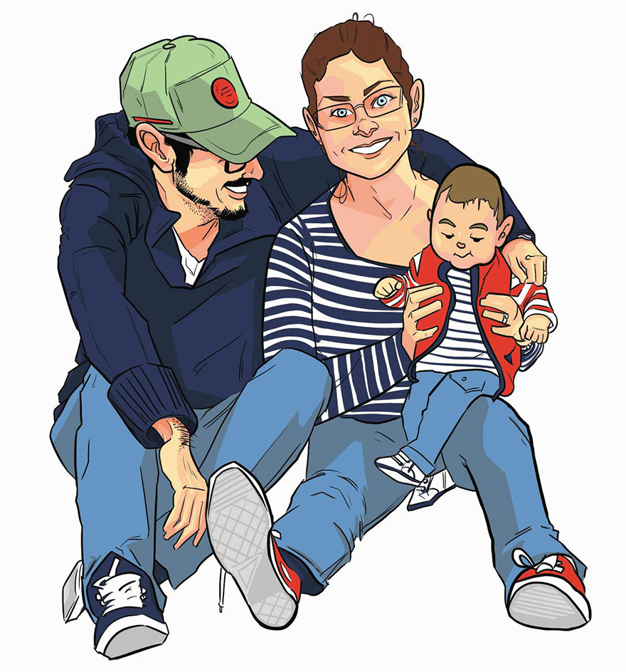 23-artists-recreate-family-photos-ernst-berlin-13 23-artists-recreate-family-photos-ernst-berlin-13