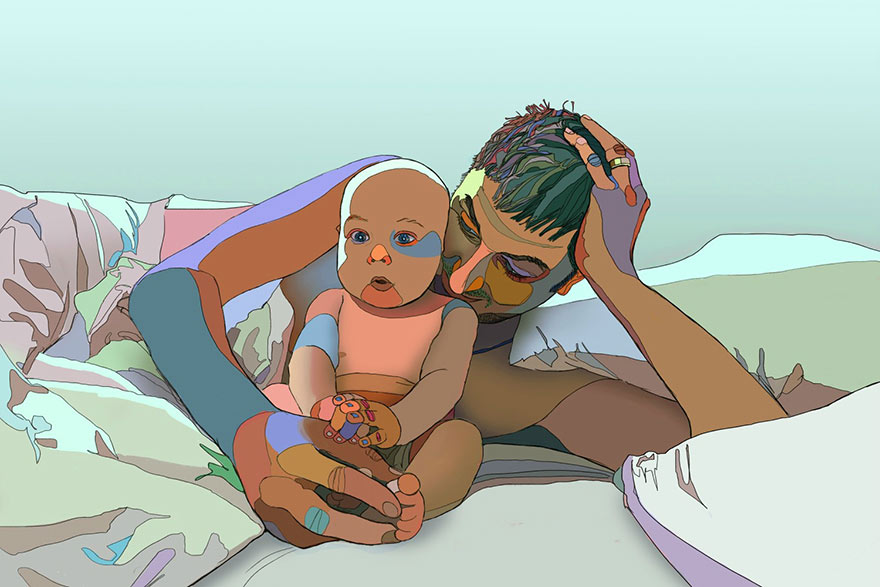 23-artists-recreate-family-photos-ernst-berlin-3 23-artists-recreate-family-photos-ernst-berlin-3