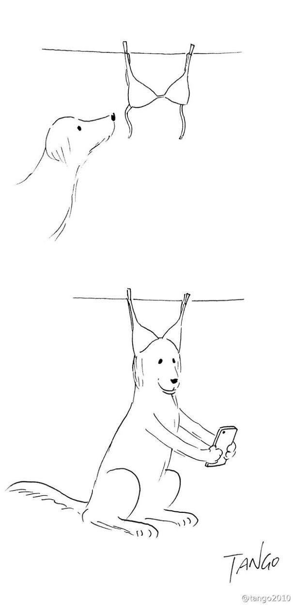 Simple But Clever Comics By Shanghai Tango