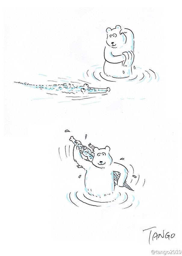 Simple But Clever Comics By Shanghai Tango