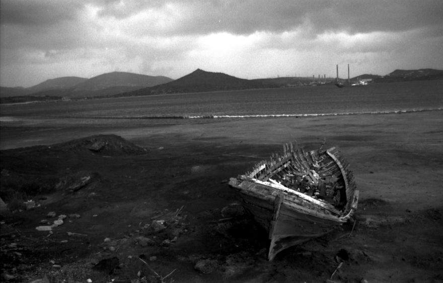 Stranded Boat, Lavrion Greece