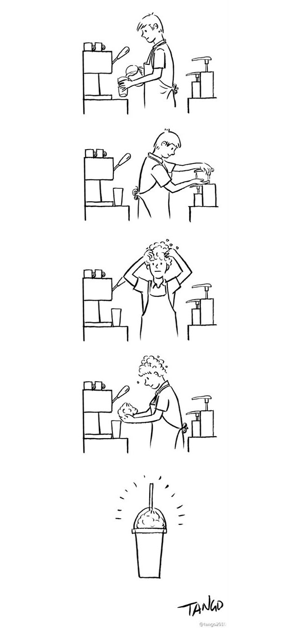 Simple But Clever Comics By Shanghai Tango