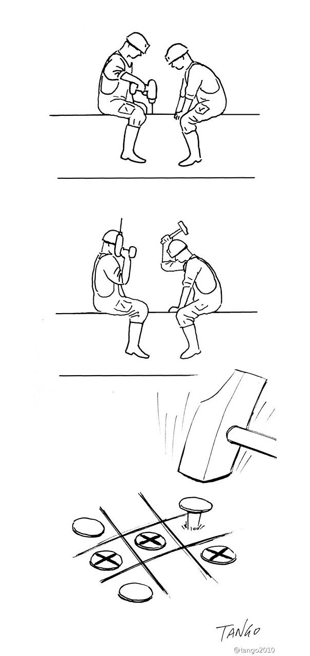 Simple But Clever Comics By Shanghai Tango