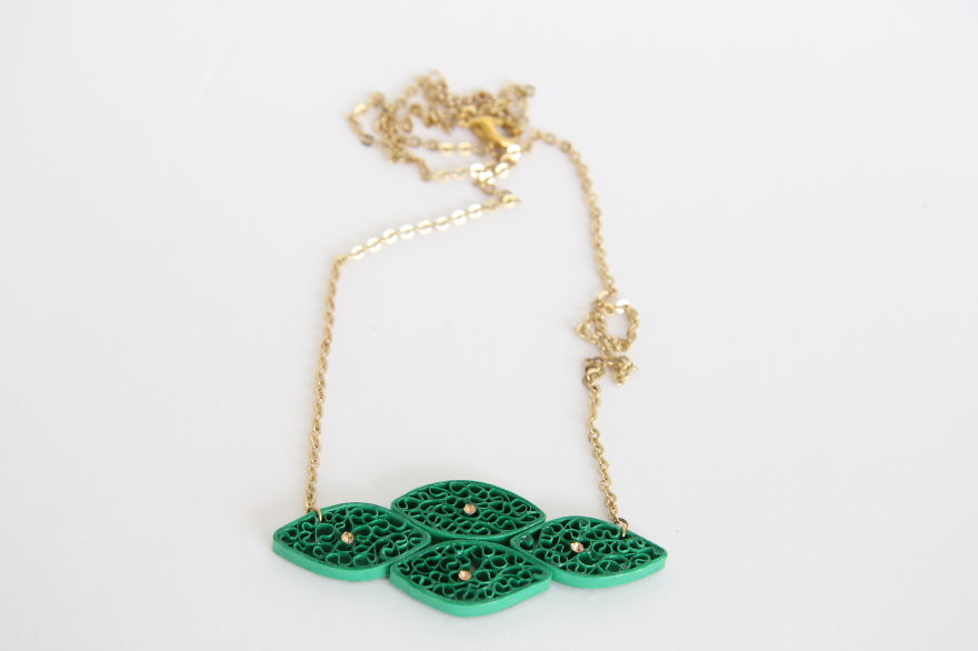 Amsterdam Artist Turns Paper Into Water Resistant Paper Jewelry