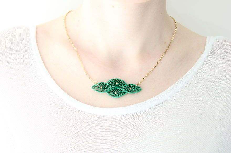 Amsterdam Artist Turns Paper Into Water Resistant Paper Jewelry