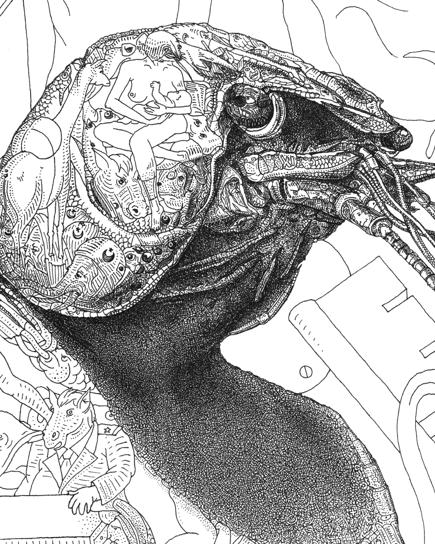 Illustration Made Of Hundreds Of Illustrations