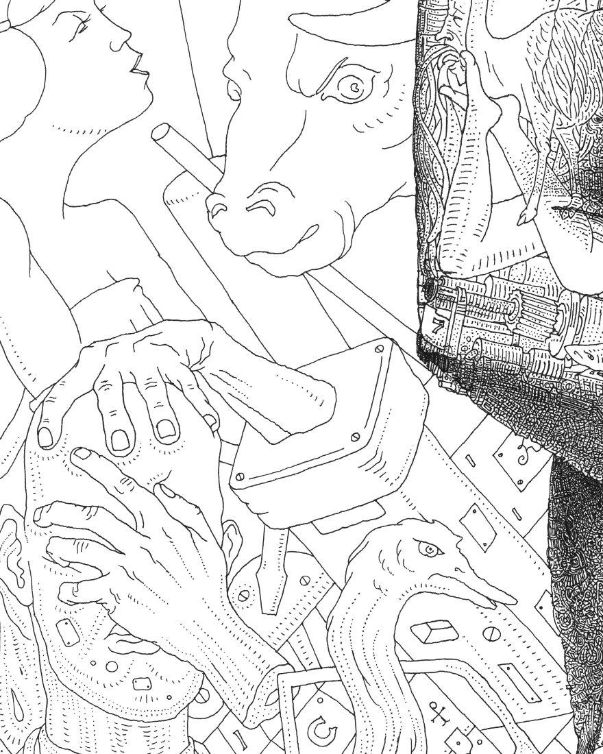 Illustration Made Of Hundreds Of Illustrations