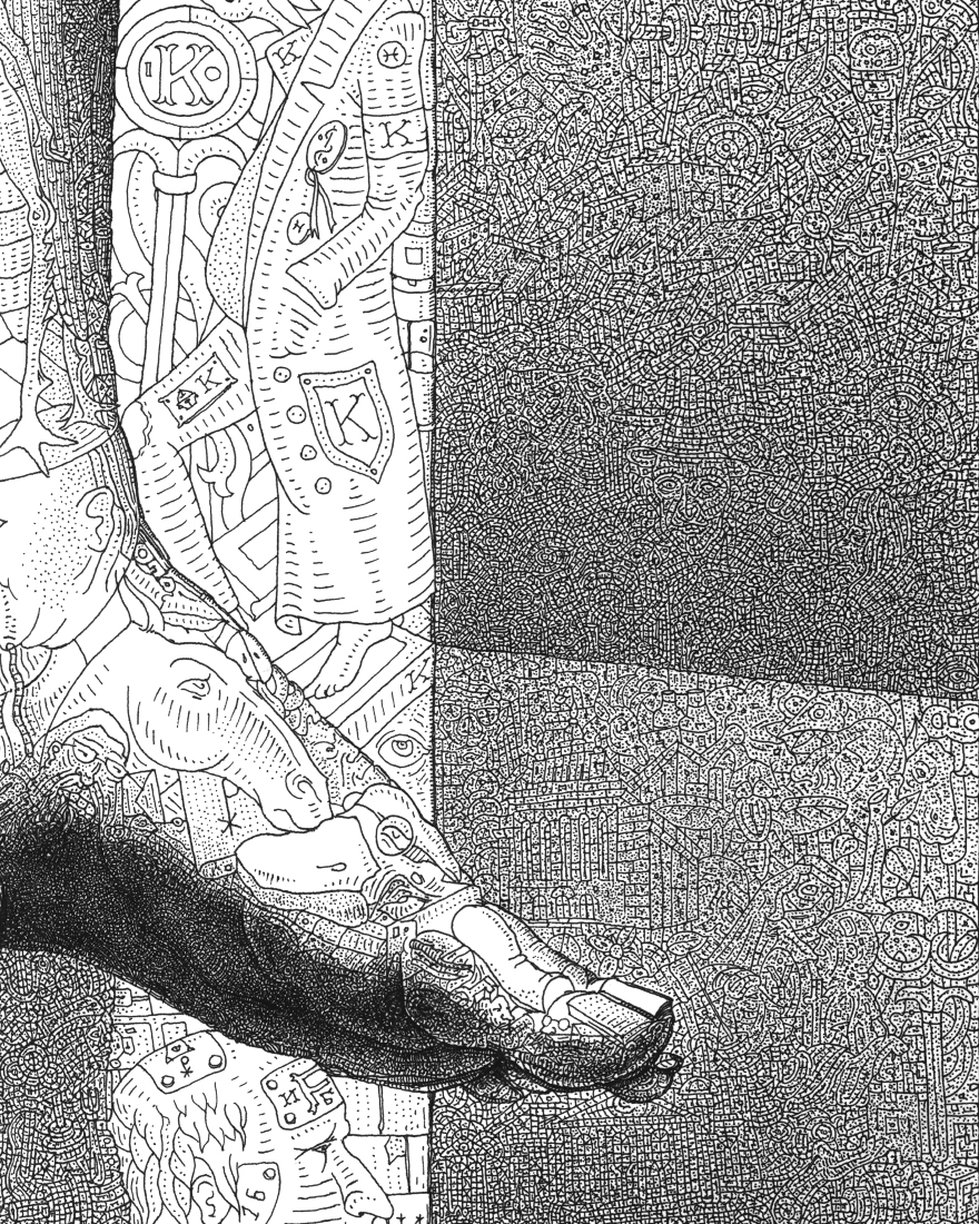 Illustration Made Of Hundreds Of Illustrations