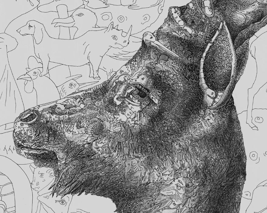 Illustration Made Of Hundreds Of Illustrations Illustration Made Of Hundreds Of Illustrations