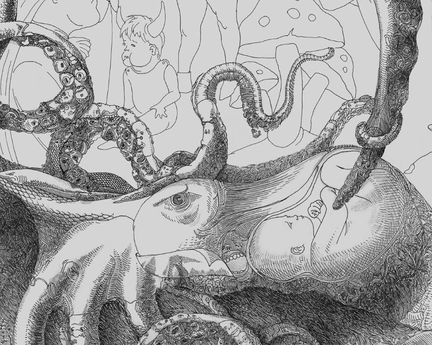 Illustration Made Of Hundreds Of Illustrations Illustration Made Of Hundreds Of Illustrations