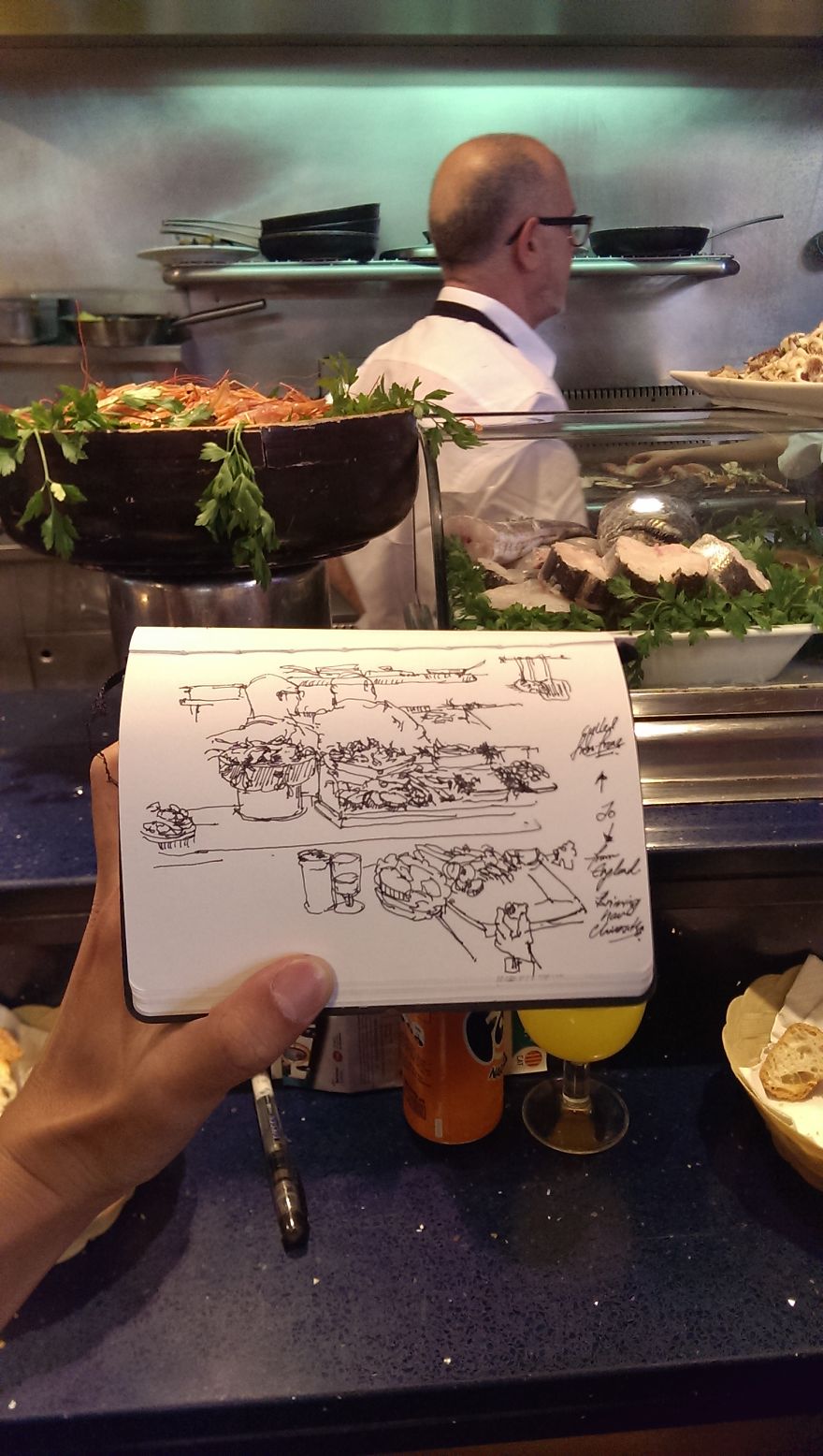 I Sketch On Every Single Bus, Train And Airplane I Board