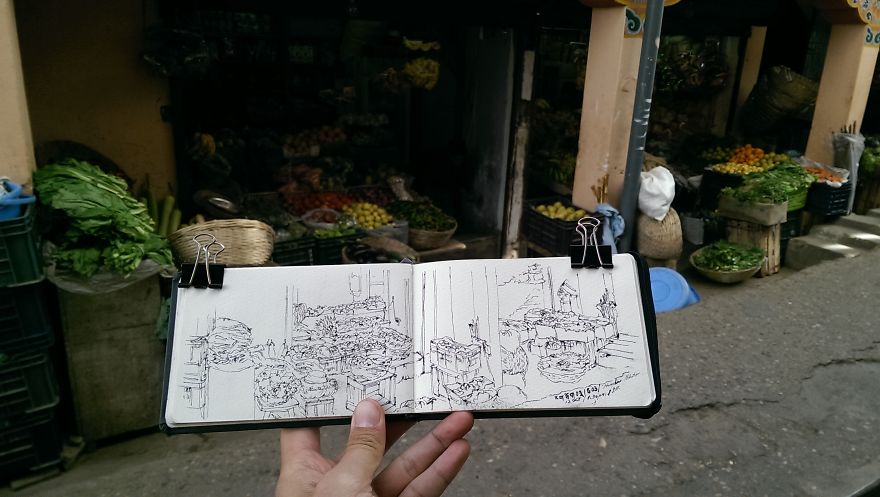 I Sketch On Every Single Bus, Train And Airplane I Board I Sketch On Every Single Bus, Train And Airplane I Board